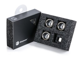 Bitspower G1/4" Black Sparkle Advanced Multi-Link For OD 16MM (4PCS)
