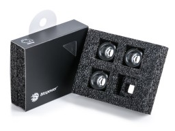 Bitspower G1/4" Matt Black Advanced Multi-Link For OD 16MM (4PCS)